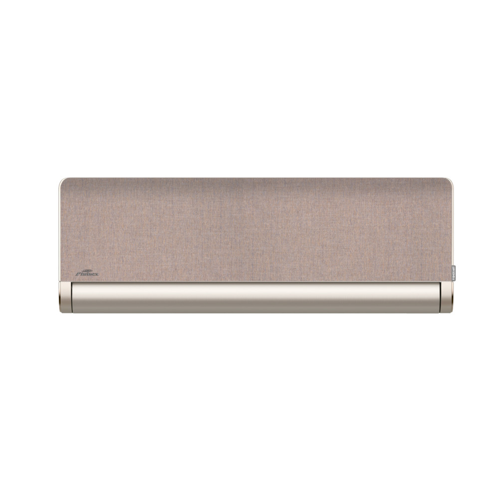 Unitate interioară Fisher Art 3,5 kW – Auriu, panou textil maro-auriu