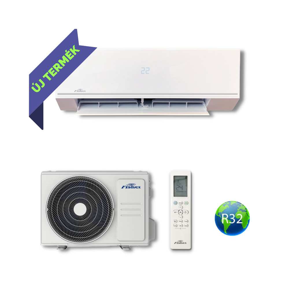 Aer condiționat Fisher Comfort Plus 24000 BTU WiFi A+++ R32