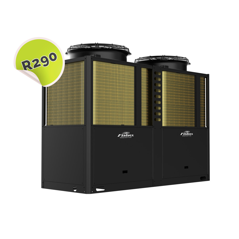 Pompă de căldură comercială Fisher monobloc R290 78 kW